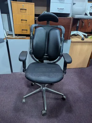 Orthopedic Office Chair With a Back Support