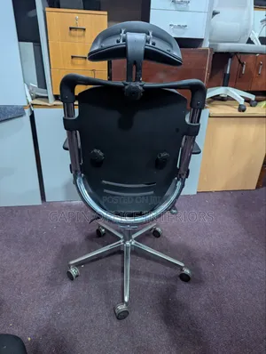 Orthopedic Office Chair With a Back Support