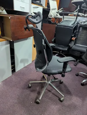 Orthopedic Office Chair With a Back Support