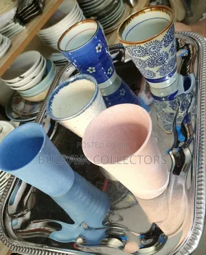 Japanese Handmade Ceramic or Stoneware Tumblers and Free Cups/Mugs.