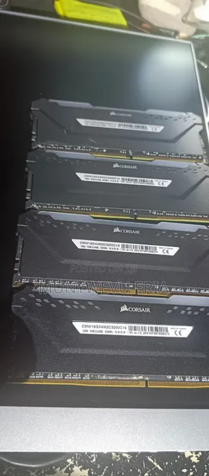 32GB (Four 8GB Sticks) Corsair Vengeance RGB Pro 3200MHz DDR4 RAM
