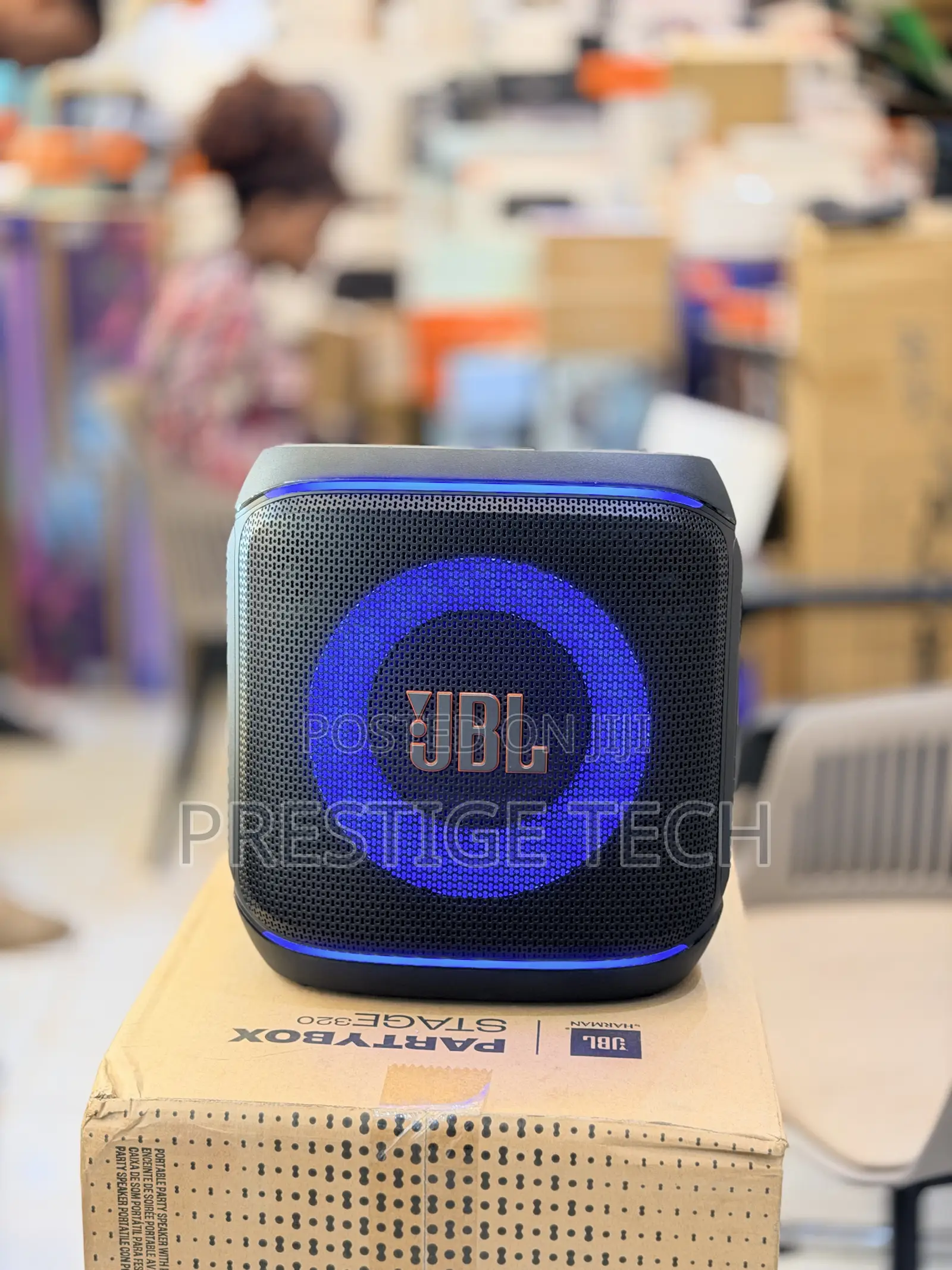 JBL Partybox Encore 2 With 2 Microphones Slightly Used