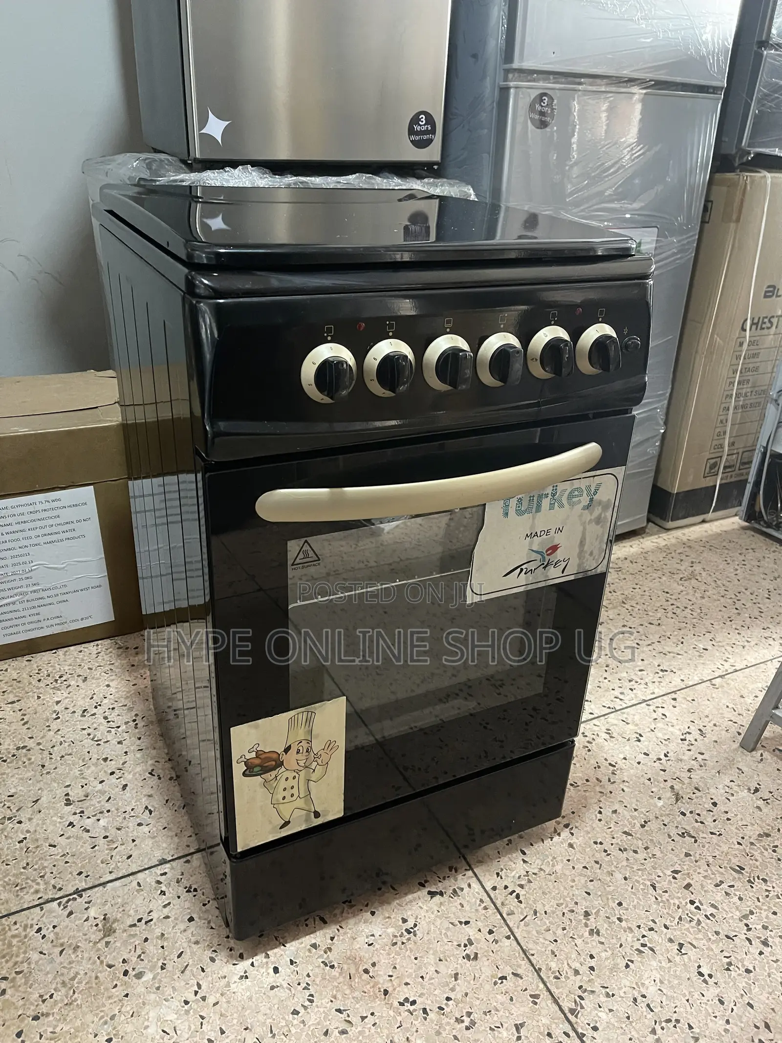 2+2,oven Dual,electric and Gas 50/60 Inche Imported Used Cooker