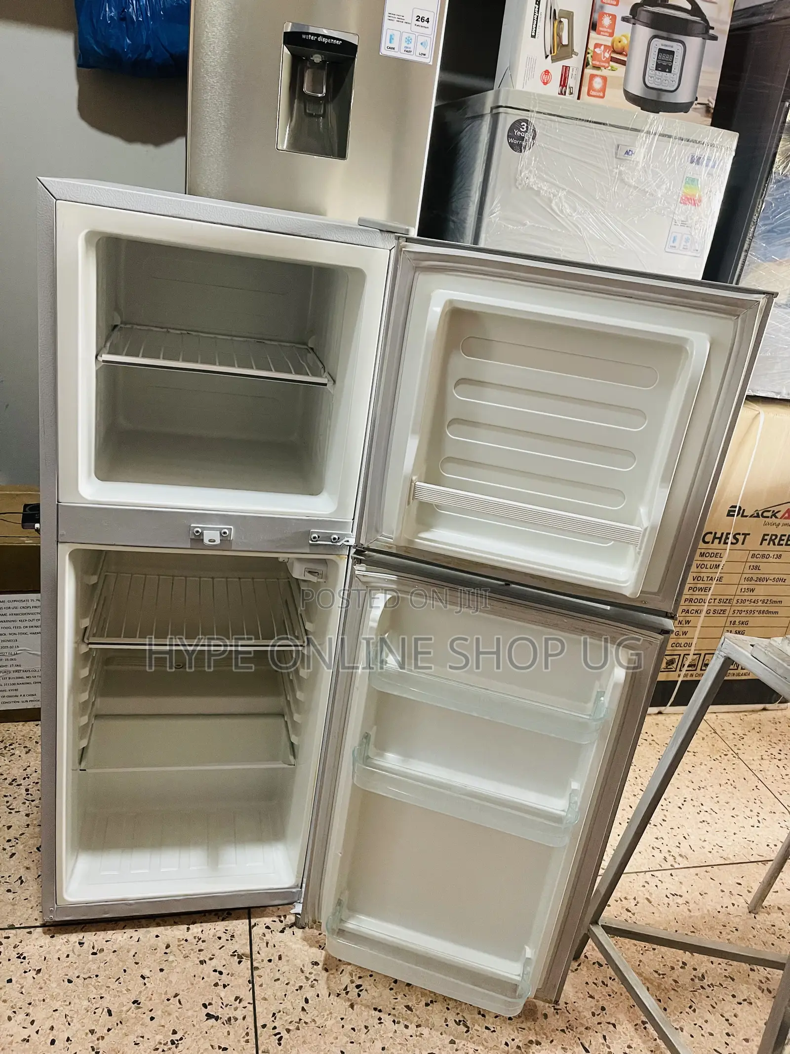New Model,new Shape,imported Used Adh Double Door 158 Liters