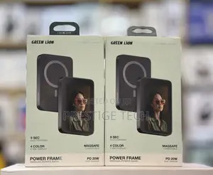 Green Lion Power Frame Magsafe 5000mah Power Bank 20W, E-Ink Display