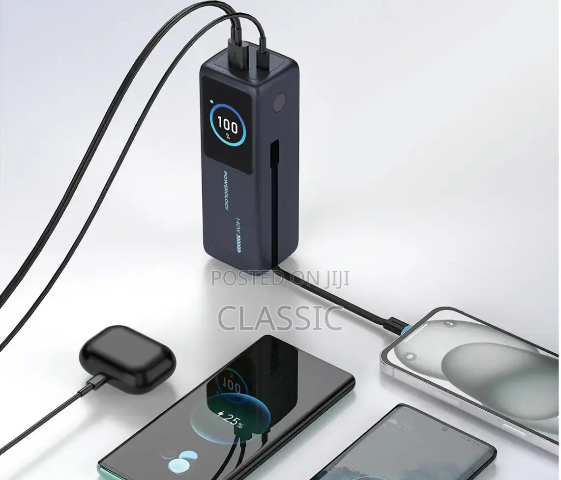 Powerology Thunderamp 30000mAh 205W Power Bank