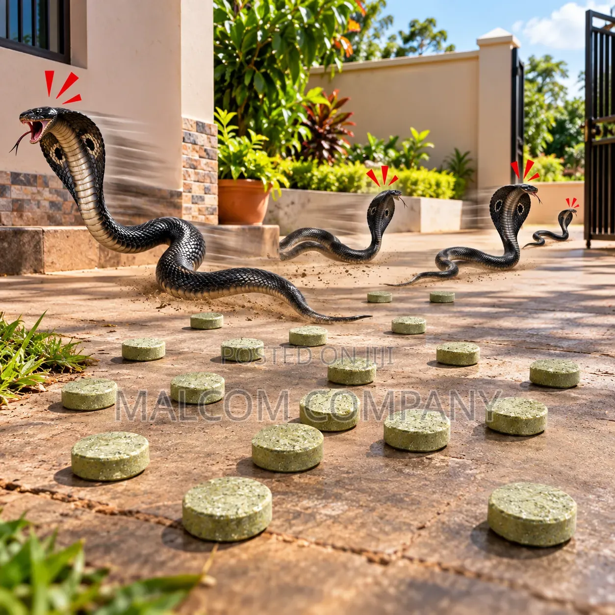 Snake Repellent Tablets – Powerful Snake Deterrent in Uganda 20 Tabs