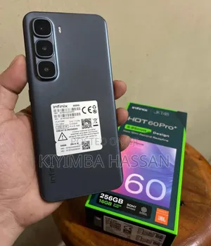 New Infinix Hot 60 Pro+ 256 GB Black