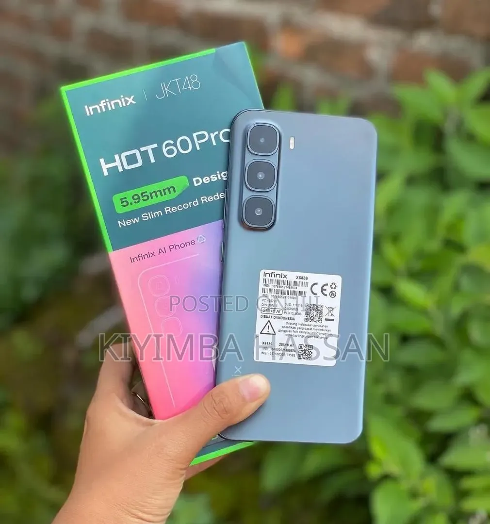 New Infinix Hot 60 Pro+ 256 GB Black