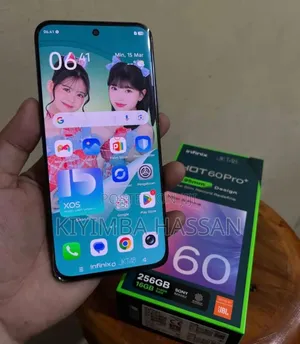 New Infinix Hot 60 Pro+ 256 GB Black