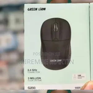 Green Lion G200 Wireless Mouse Features a 2.4 GHz Wireless Connection