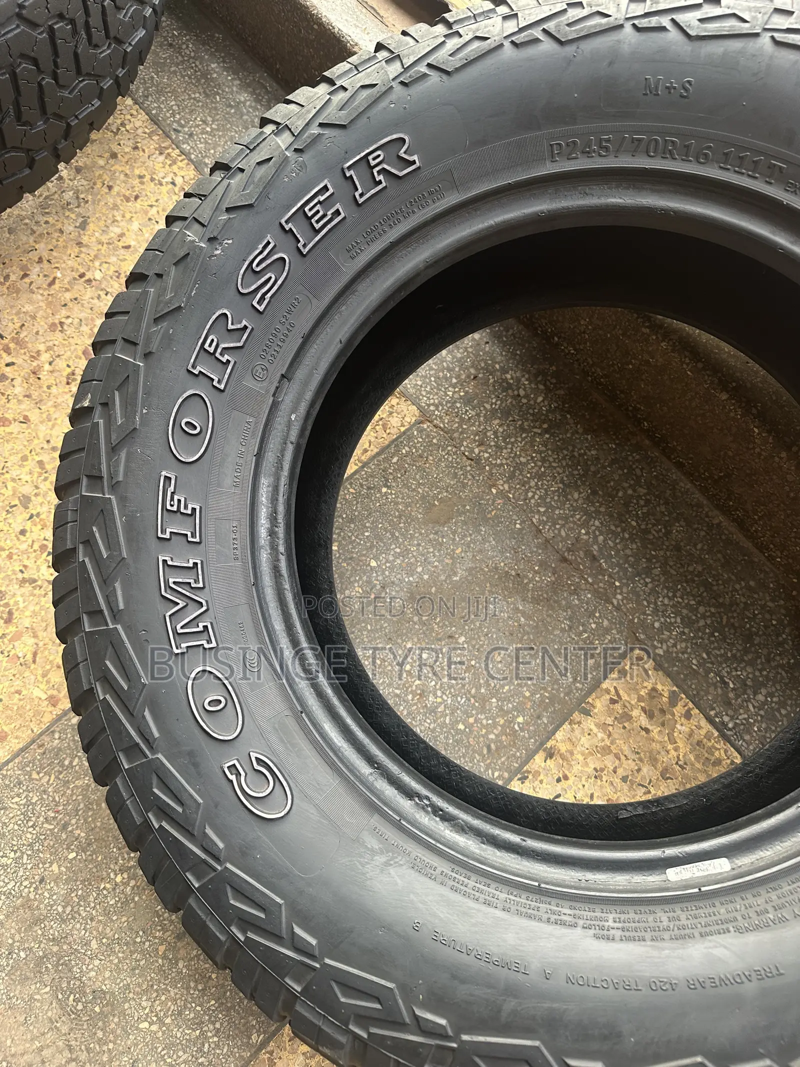 245/70r16 Comforser Used Tires Good Condition
