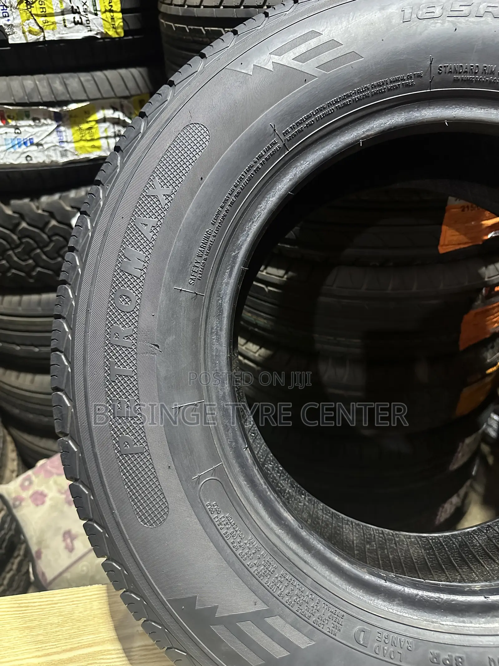 185R14 Petro Max Tires Foreign Used Good Condition
