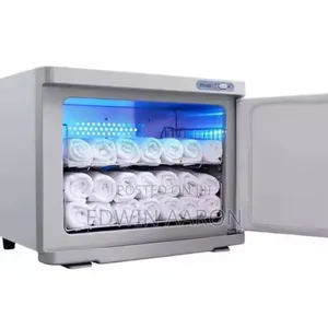 Double Electric Hot Towel Warmer and UV Sterilization Cabinet