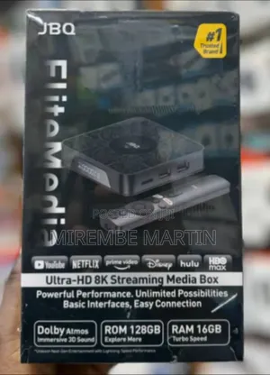 JBQ Elevano Ultra-Hd Streaming Media Box