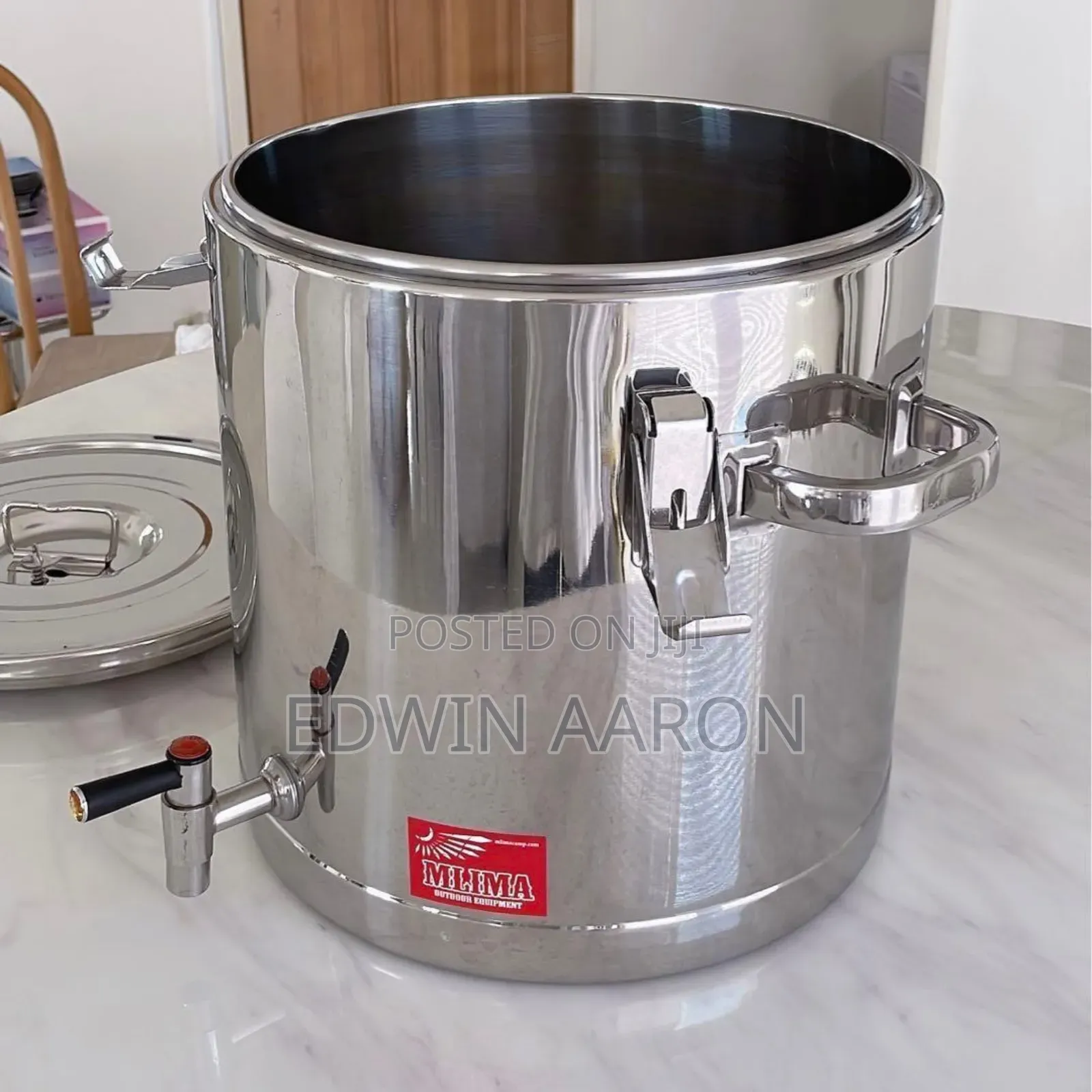 50L Double Wall Stainless-Steel Tea Beverage Can
