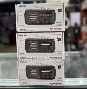 Green Lion G-Radio With Power Bank Flashlight