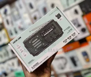 Green Lion G-Radio With Power Bank Flashlight