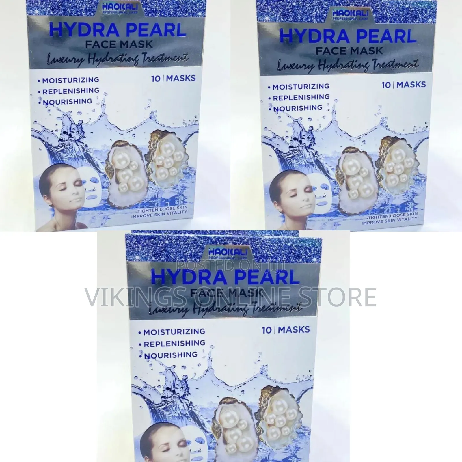 Haokali Hydra Pearl Face Masks