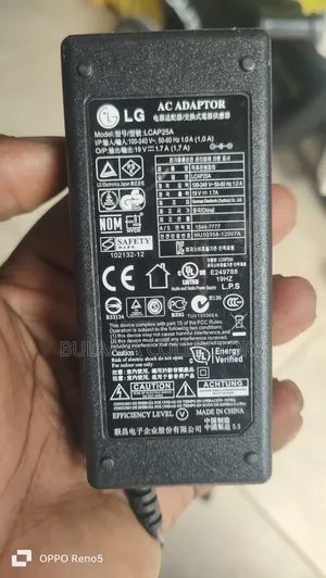 Uk Used LG AC Power Adapters, 19V~2.1A, 19V~1.3A.