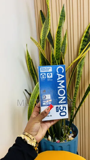 New Tecno Camon 50 Pro 256 GB Black