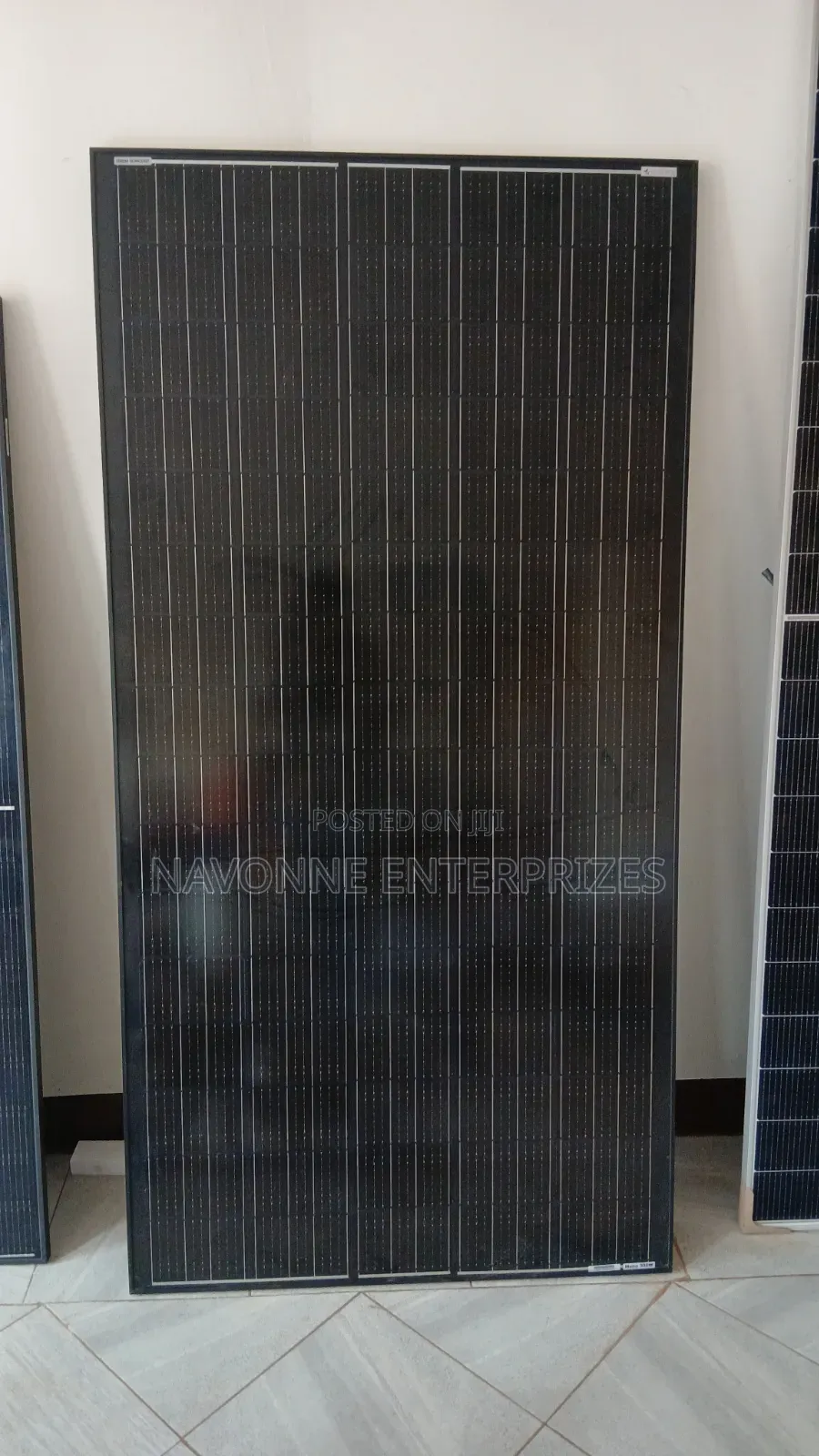 High-Efficiency 300W Solar Panel (All-Black Monocrystalline)