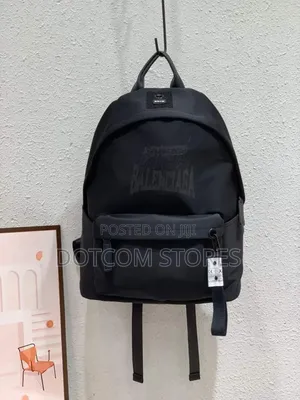 Original Black Canvas Backpack