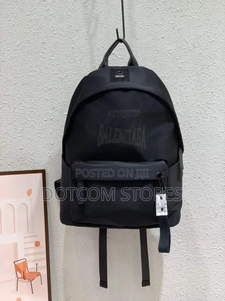 Original Black Canvas Backpack