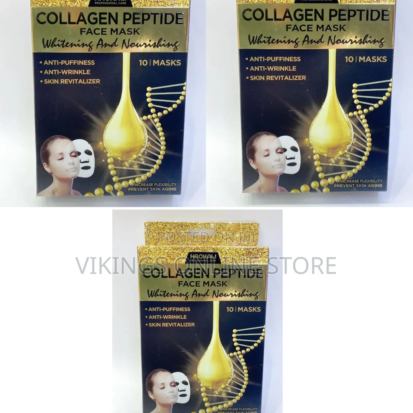 Haokali Collagen Peptide Face Mask With a Whitening and Nourishing