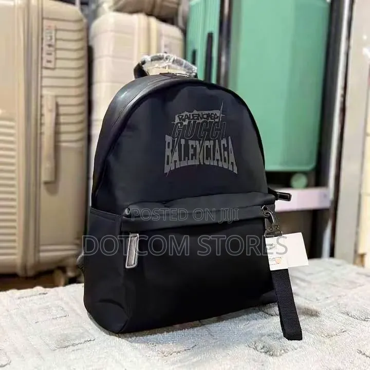 Original Black Canvas Backpack