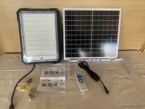 400W Solar Flood Light With Lithium Battery | Remote Control
