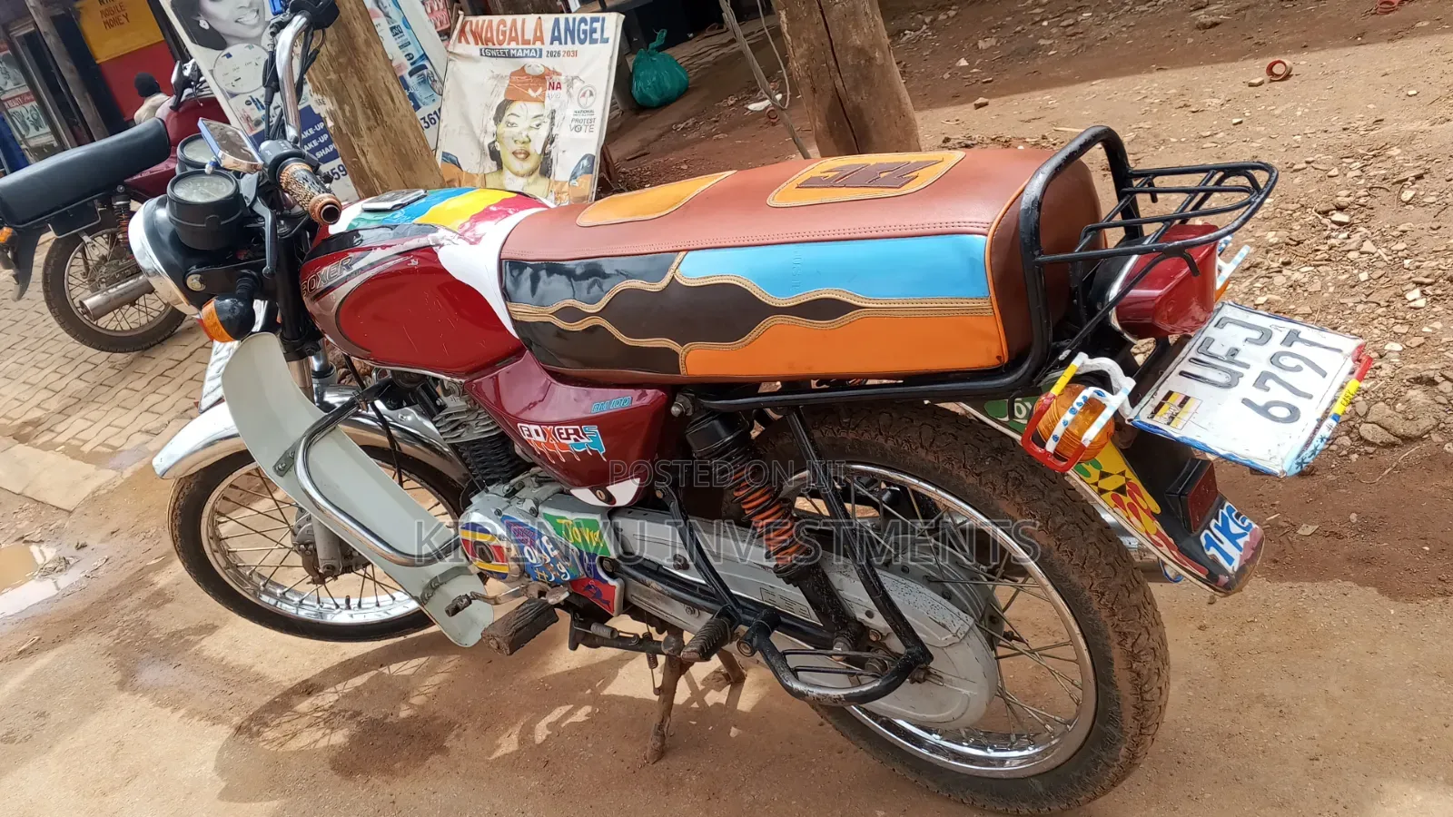 Bajaj Boxer 125 2021 Red