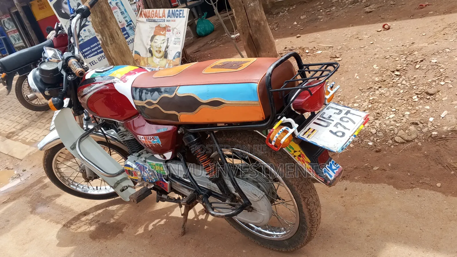 Bajaj Boxer 125 2021 Red