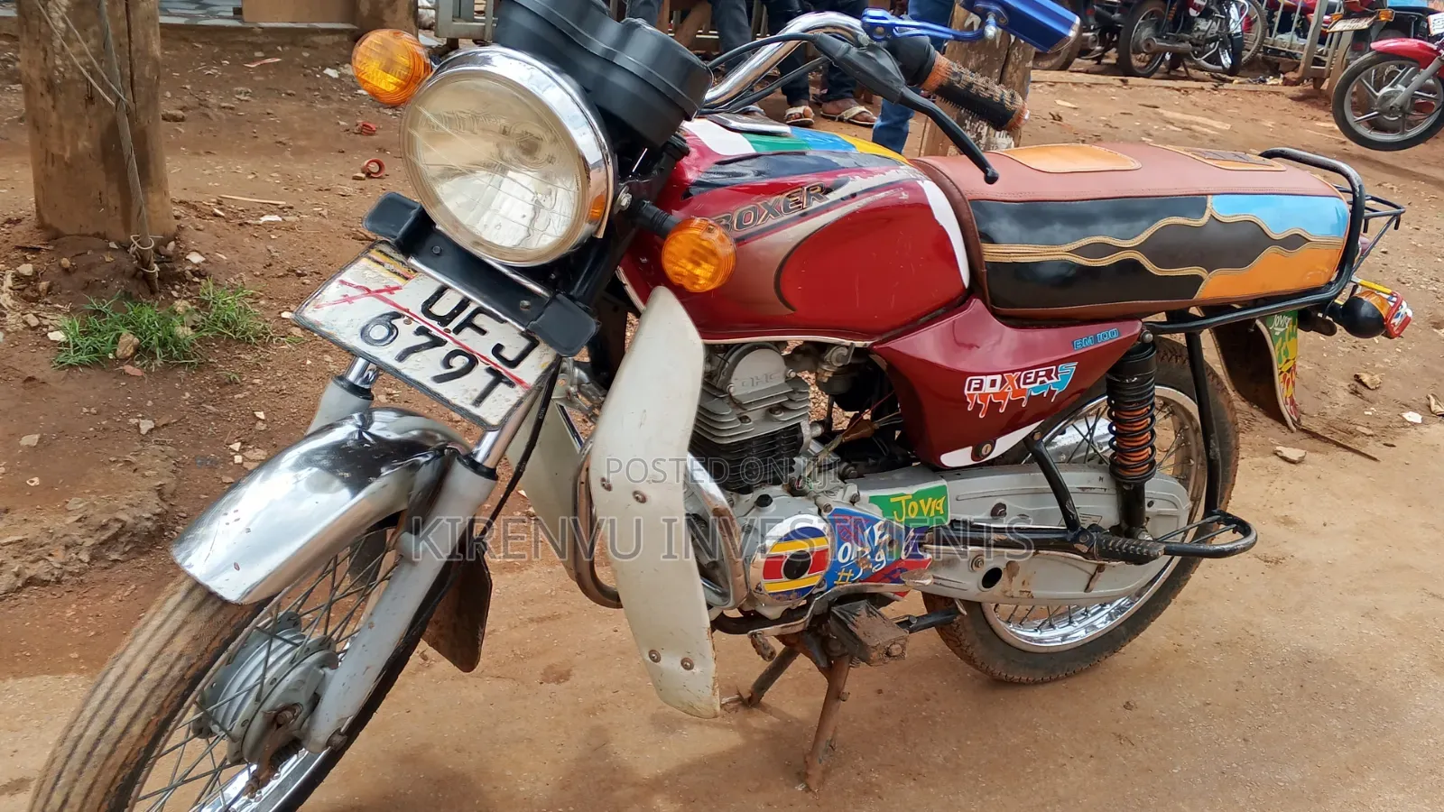 Bajaj Boxer 125 2021 Red