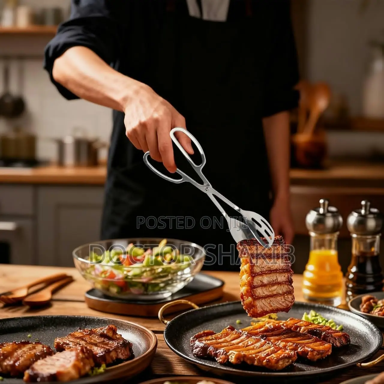 10-Inch Salad Tongs