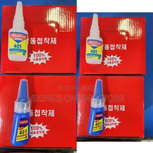 A Fast-Drying Super Glue or Nail Adhesive