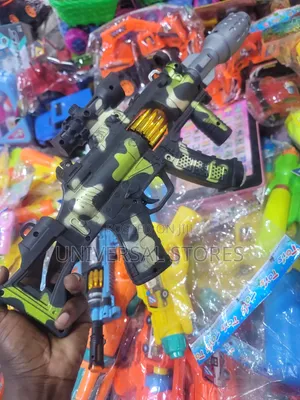 Plastic Camouflage Toy Machine Gun