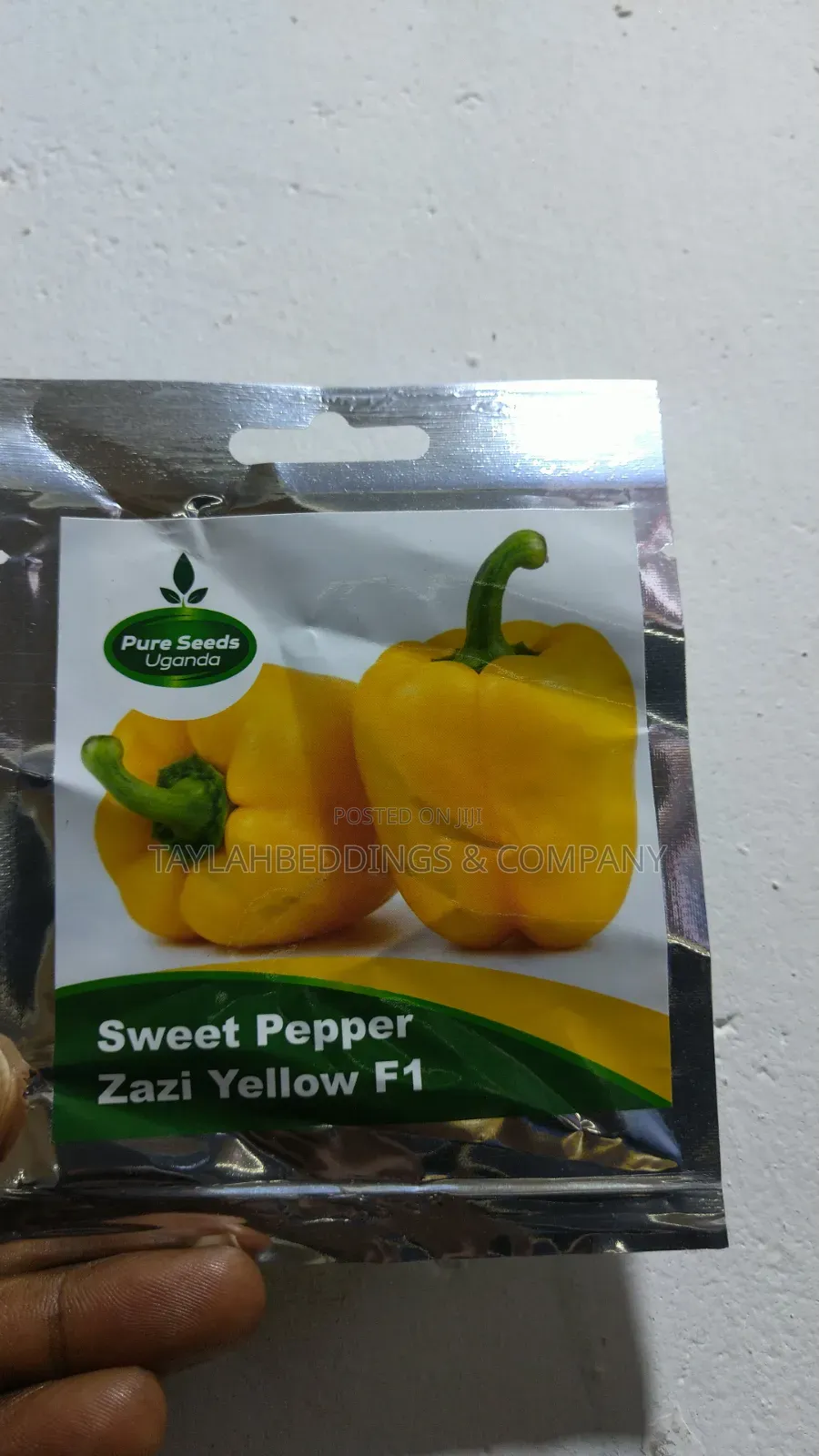 Yellow Sweet Bell Pepper Seeds 5g