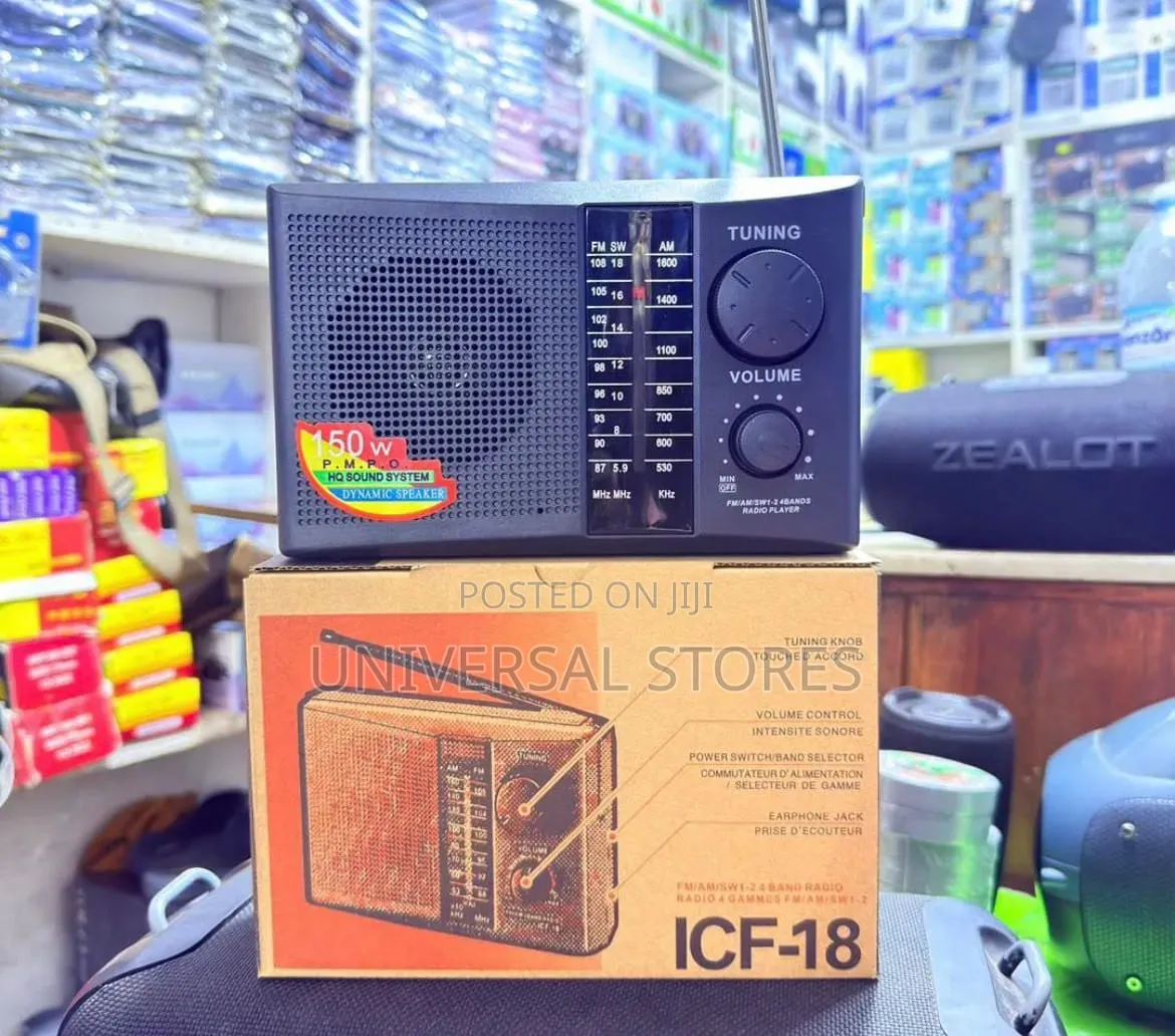 Portable Analog AM/FM/SW Radio