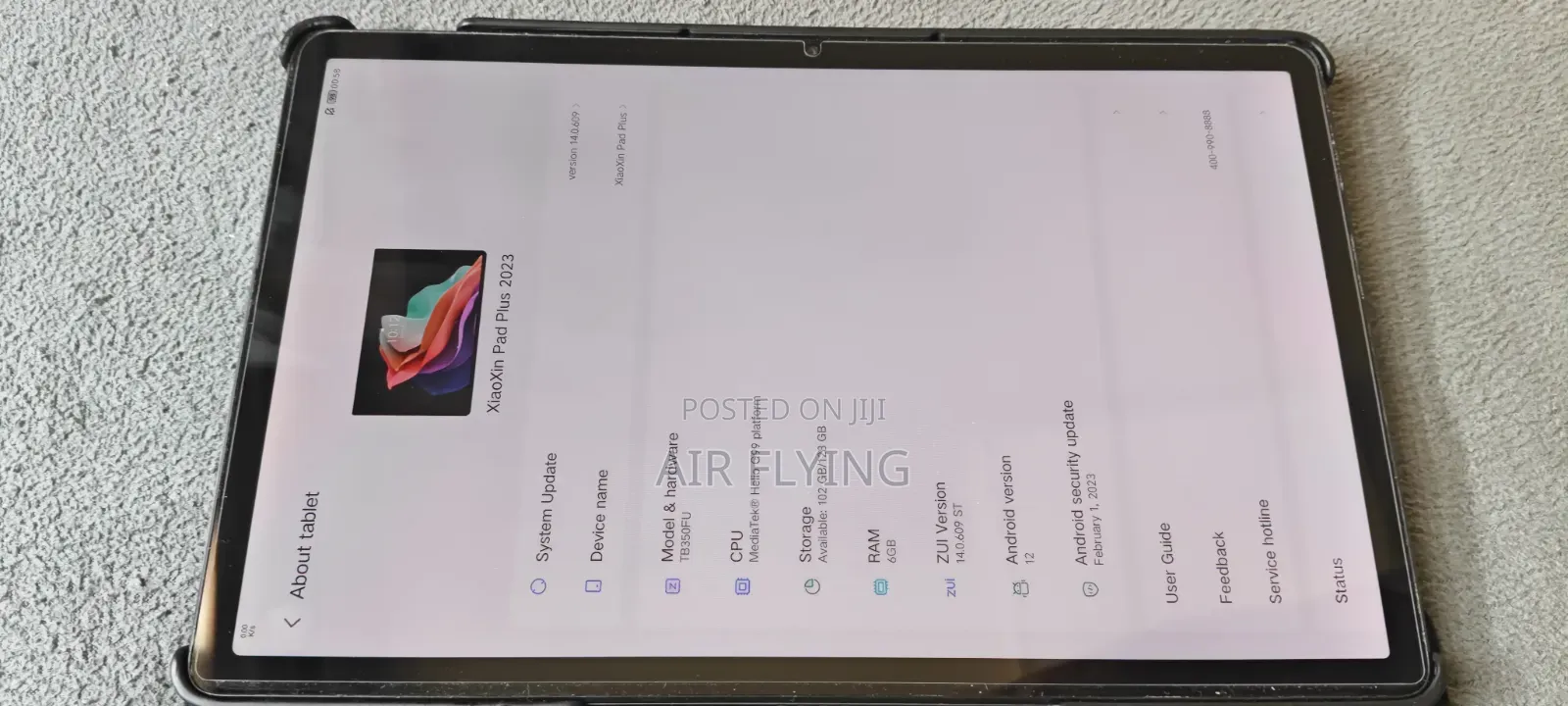 Lenovo Pad Plus 128 GB Gray
