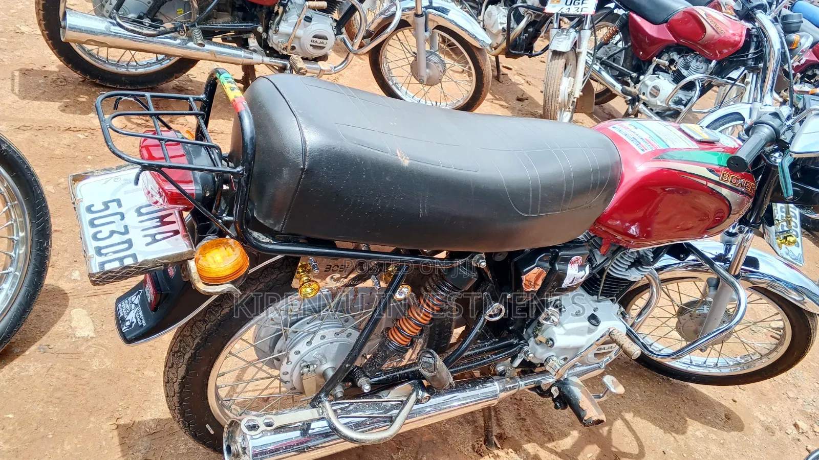 Bajaj Boxer 100 2020 Red