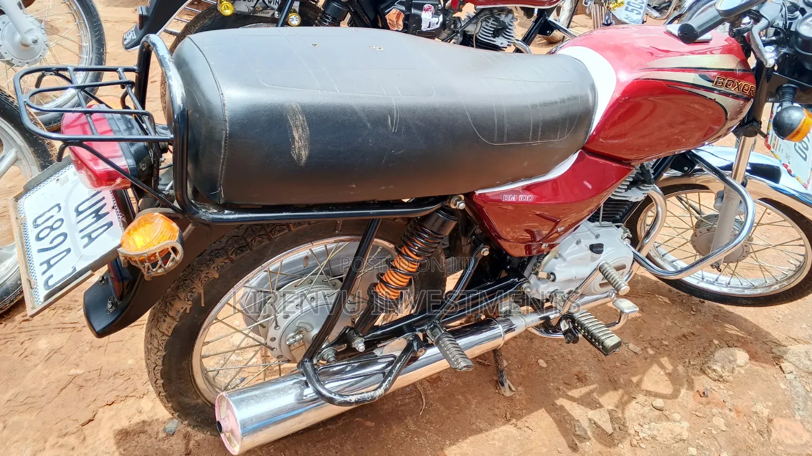 Bajaj Boxer 100 2020 Red
