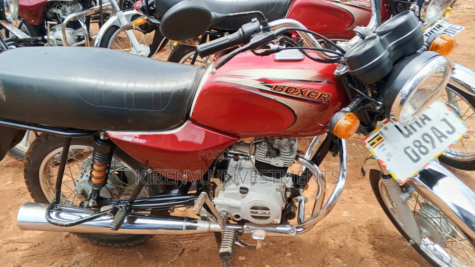 Bajaj Boxer 100 2020 Red