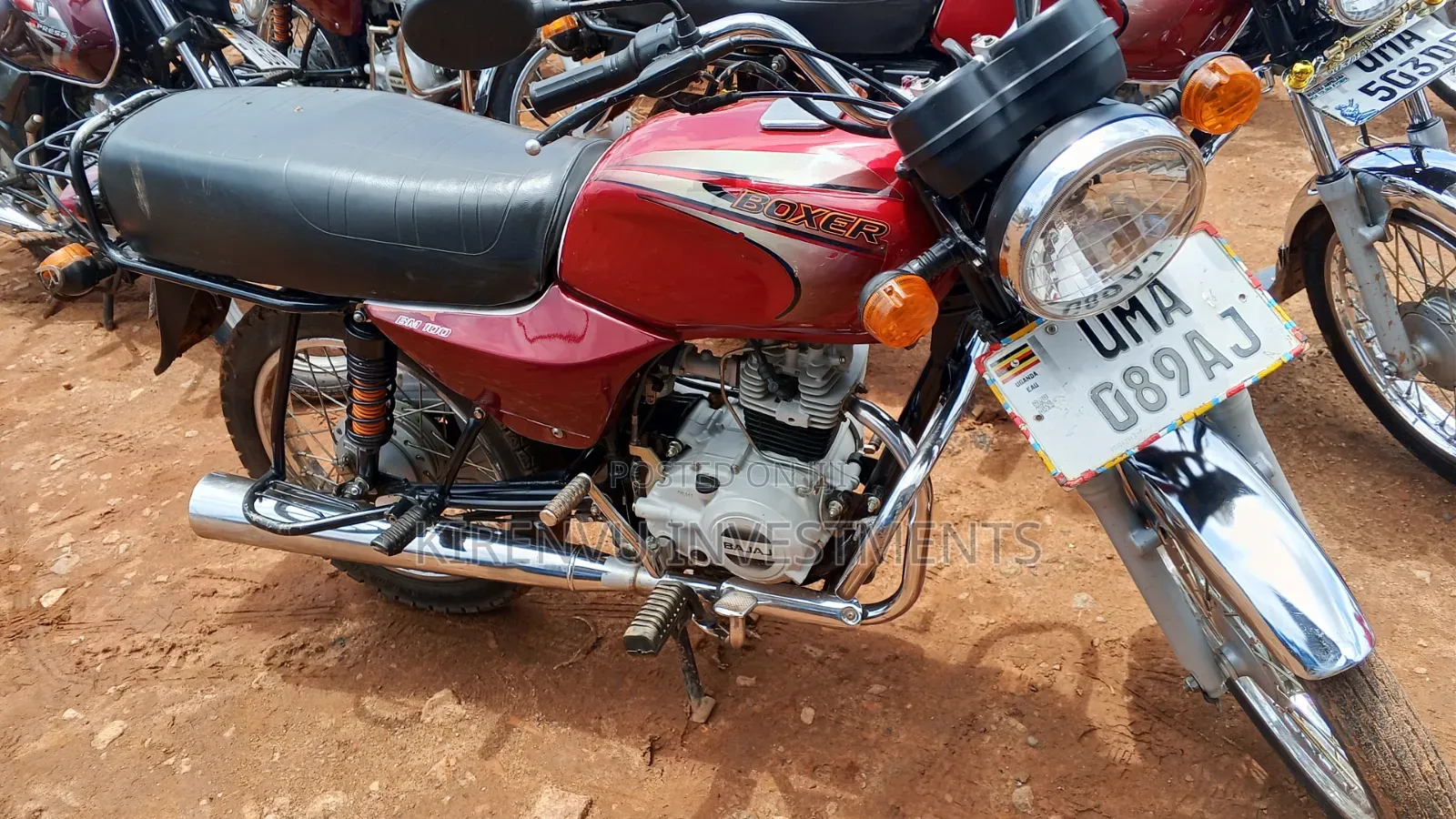 Bajaj Boxer 100 2020 Red