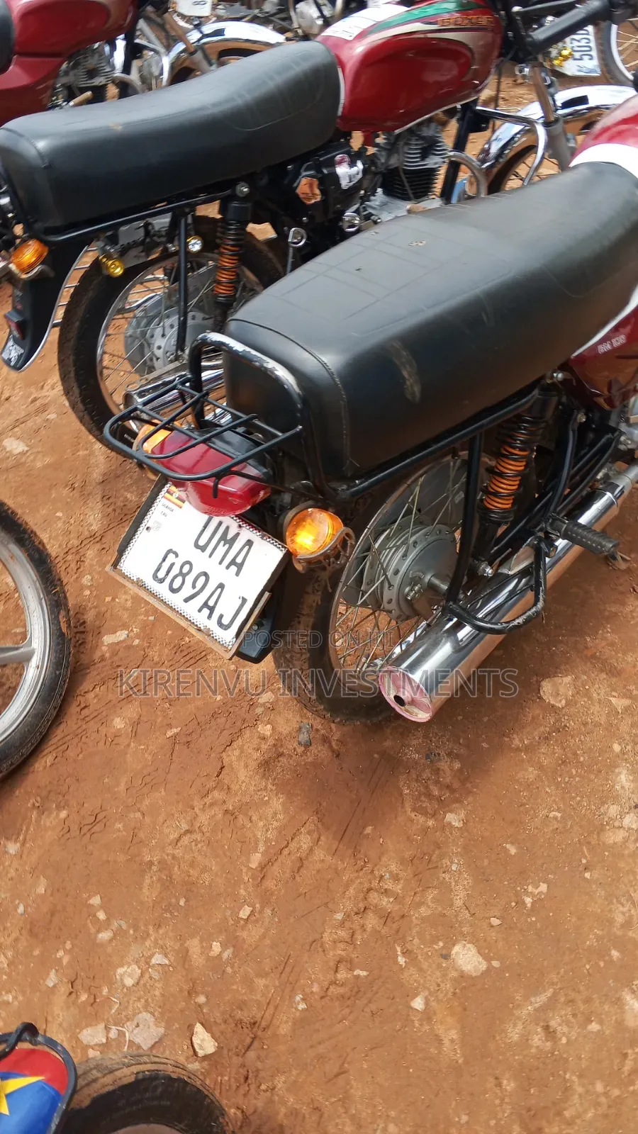 Bajaj Boxer 100 2020 Red