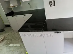 Black Granite on Kitchen Worktop