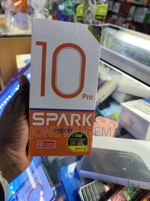 New Tecno Spark 10 Pro 256 GB Black