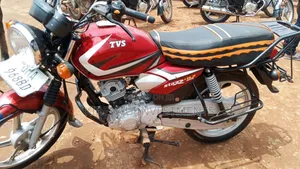 TVS HLX 125 2024 Red