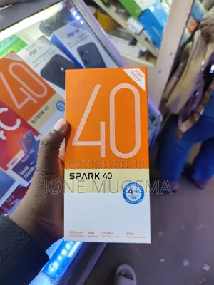 New Tecno Spark 40 256 GB Black