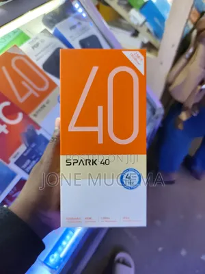 New Tecno Spark 40 256 GB Black